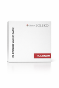 Menicon Soleko Platinum Value Pack - 3 x 360ml